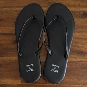 Shade & Shore - Cali Thong Flip Flop Sandals in Black
